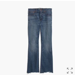 Madewell deconstructed Cali denim size 28